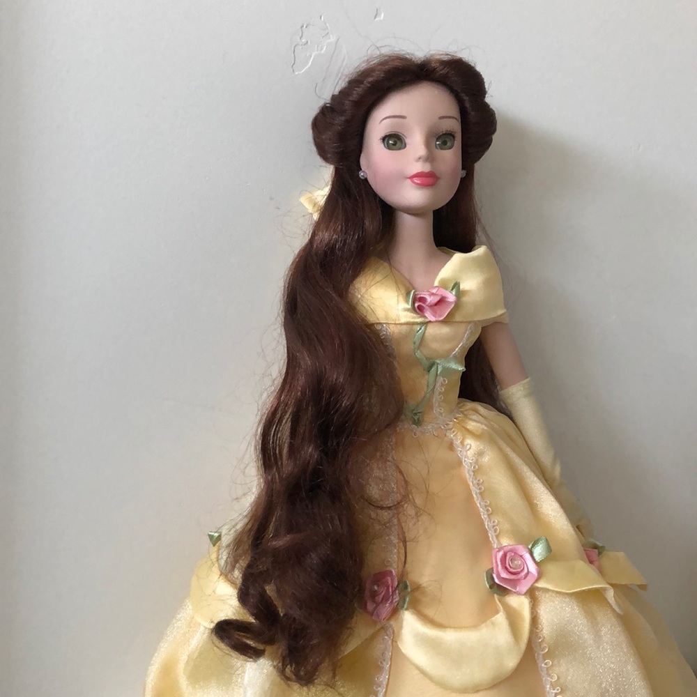 Disney Princess Belle Genuine Porcelain Doll